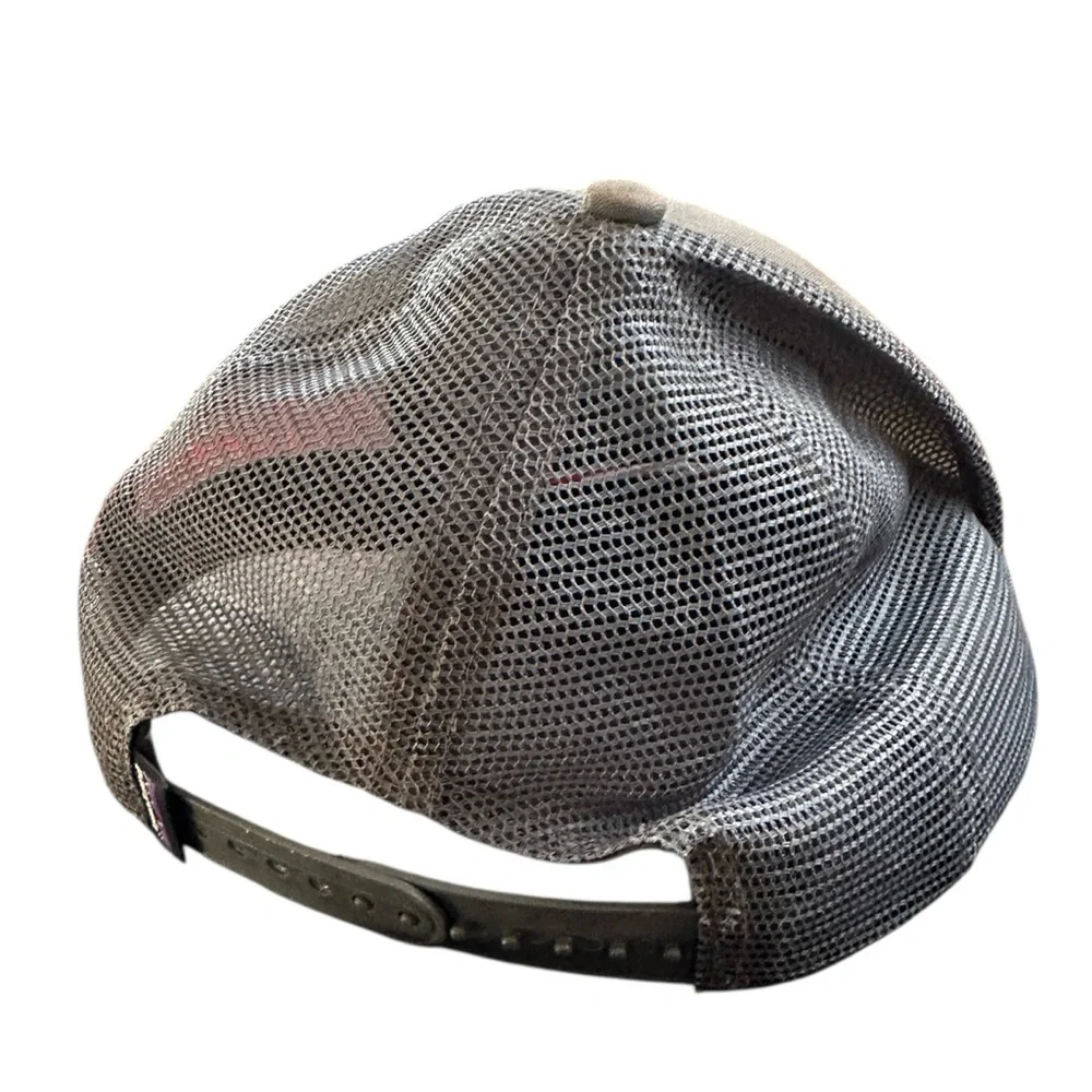 Patagonia Adjustable‎ Trucker Hat Logo Gray One Size